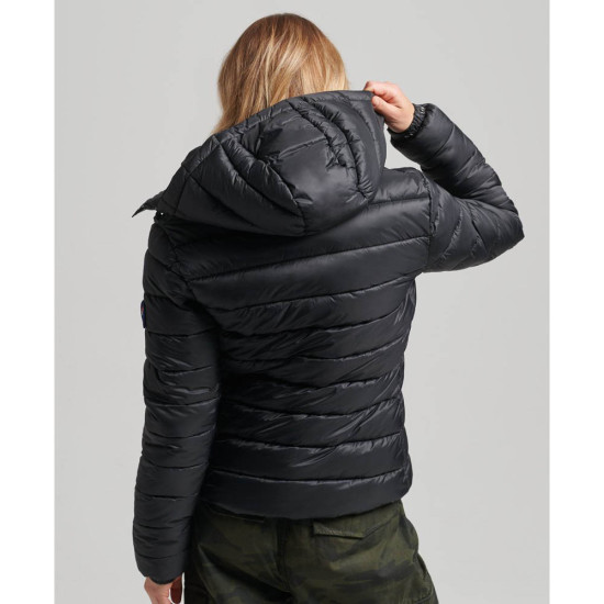 Superdry Γυναικείο μπουφάν Hooded Classic Puffer Jacket